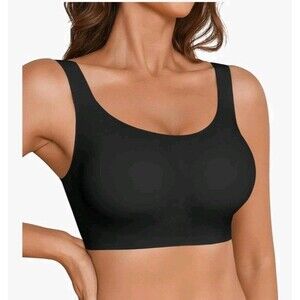 3XL No Underwire Women Wireless Seamless Comfortable Full Coverage Push-up Bra